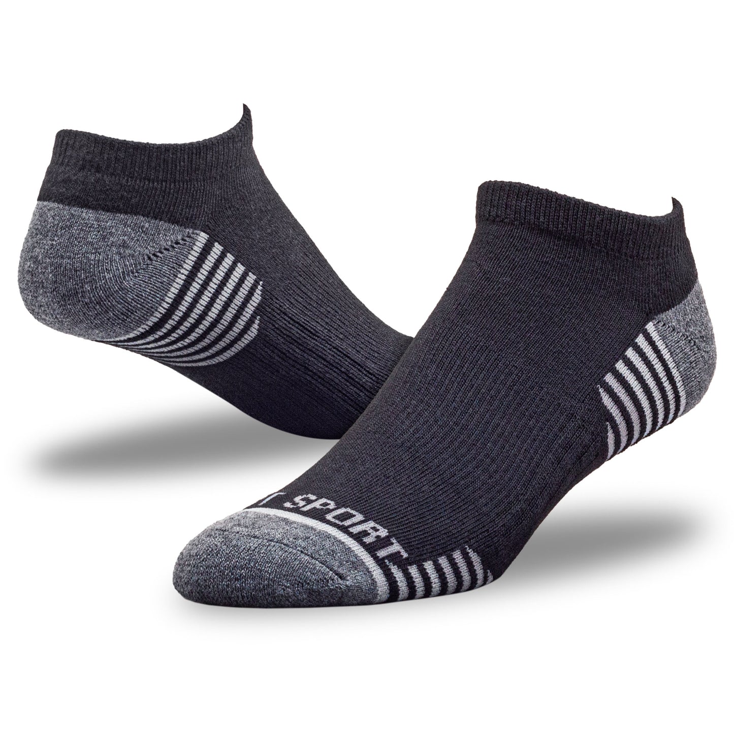 My-T-Sport Men's No Show Socks (4pr)