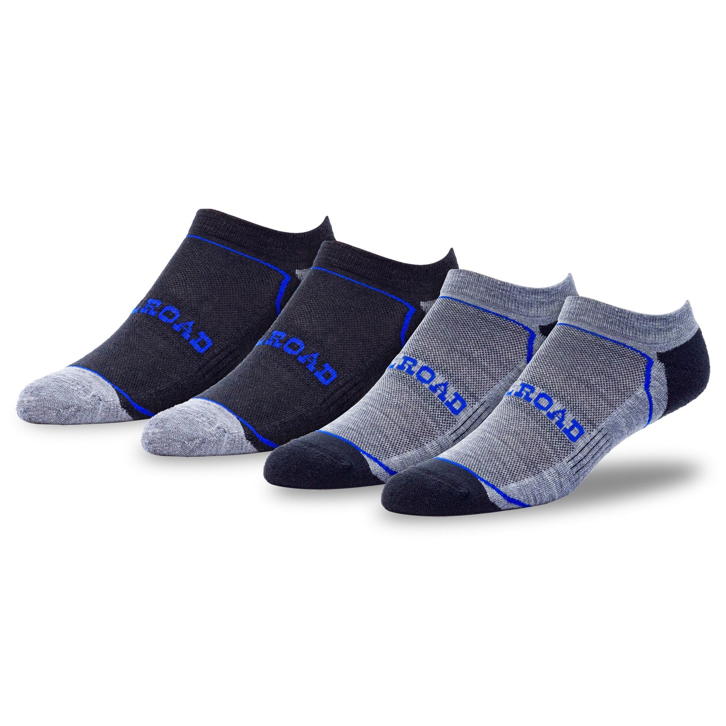 Large Outdoor No Show Socks (2pr)