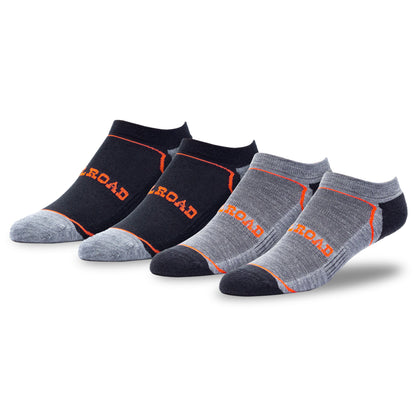 Large Outdoor No Show Socks (2pr)