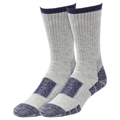 Large Outdoor Merino Wool Crew Socks (2pr)