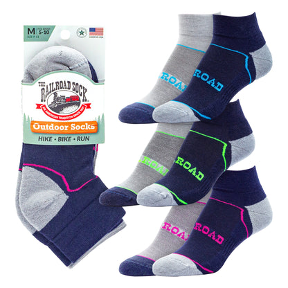 Medium Outdoor Quarter Socks (2pr)