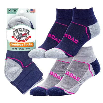 Medium Outdoor Quarter Socks (2pr)