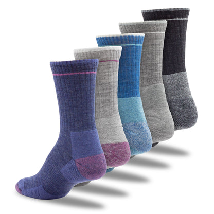 Medium Outdoor Merino Wool Micro Crew Socks (2pr)