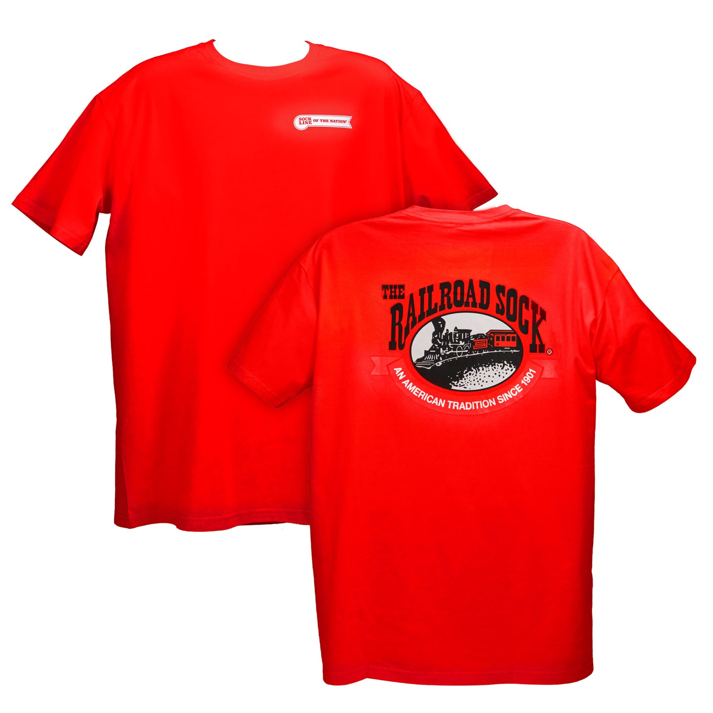 Railroad Sock Logo Tee