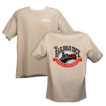 Railroad Sock Logo Tee