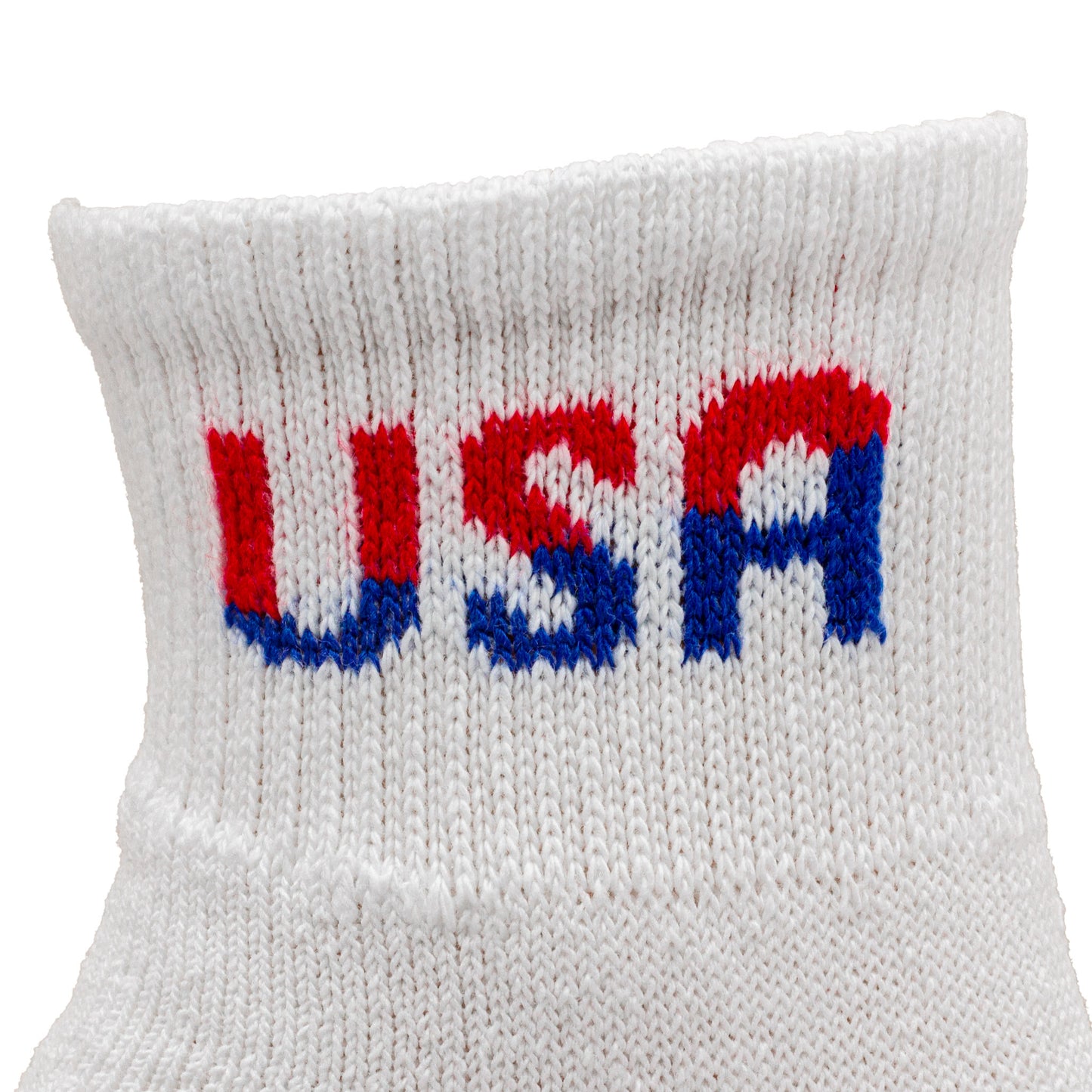 Medium Patriotic USA Quarter Socks (3pr)